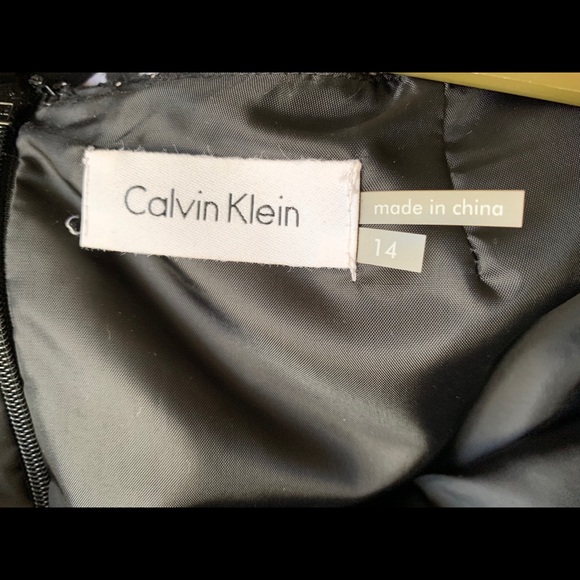 Calvin Klein lace cocktail dress. Never worn. - Picture 2 of 2